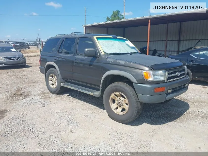 1997 Toyota 4Runner Sr5 V6 VIN: JT3HN86R1V0118207 Lot: 40356727