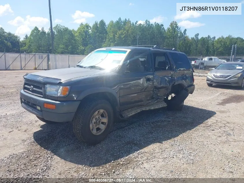 1997 Toyota 4Runner Sr5 V6 VIN: JT3HN86R1V0118207 Lot: 40356727