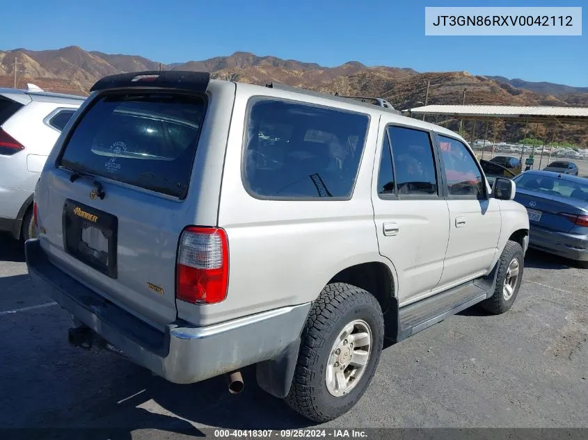 JT3GN86RXV0042112 1997 Toyota 4Runner Sr5 V6