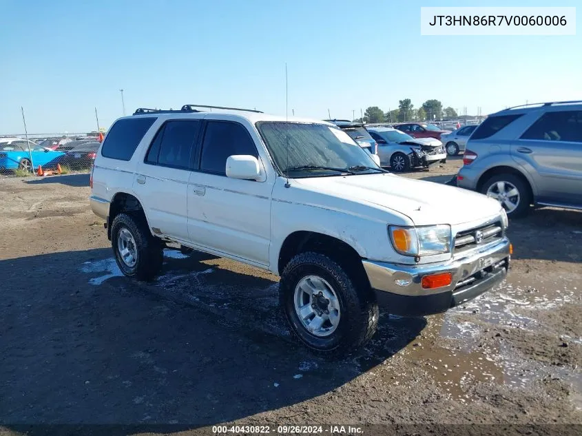 1997 Toyota 4Runner Sr5 V6 VIN: JT3HN86R7V0060006 Lot: 40430822