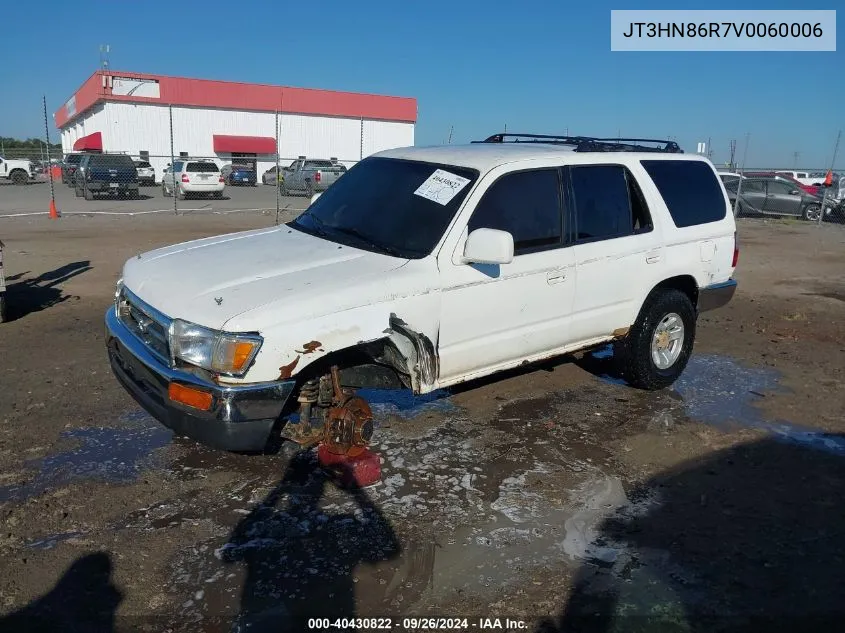 1997 Toyota 4Runner Sr5 V6 VIN: JT3HN86R7V0060006 Lot: 40430822