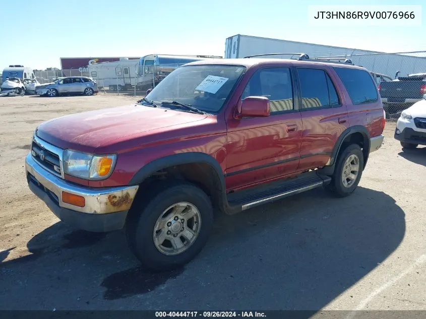 1997 Toyota 4Runner Sr5 V6 VIN: JT3HN86R9V0076966 Lot: 40444717