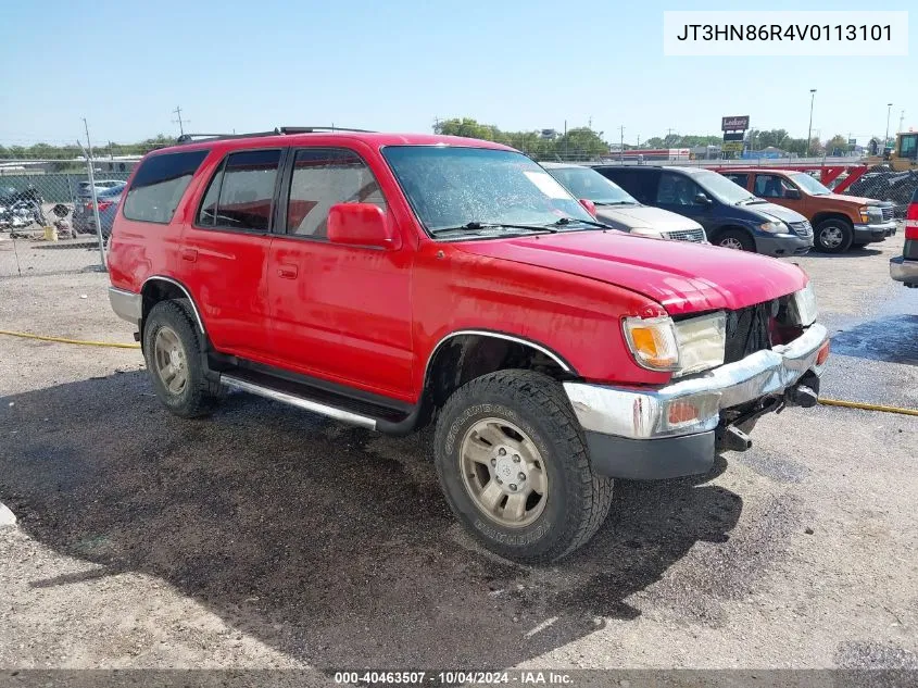 1997 Toyota 4Runner Sr5 V6 VIN: JT3HN86R4V0113101 Lot: 40463507