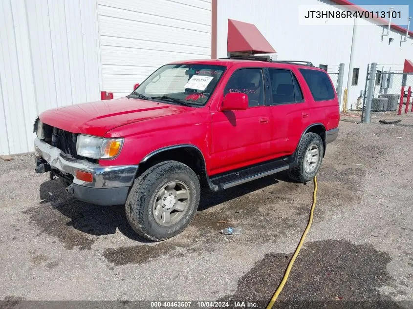 1997 Toyota 4Runner Sr5 V6 VIN: JT3HN86R4V0113101 Lot: 40463507