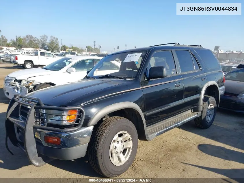 1997 Toyota 4Runner Sr5 V6 VIN: JT3GN86R3V0044834 Lot: 40466941