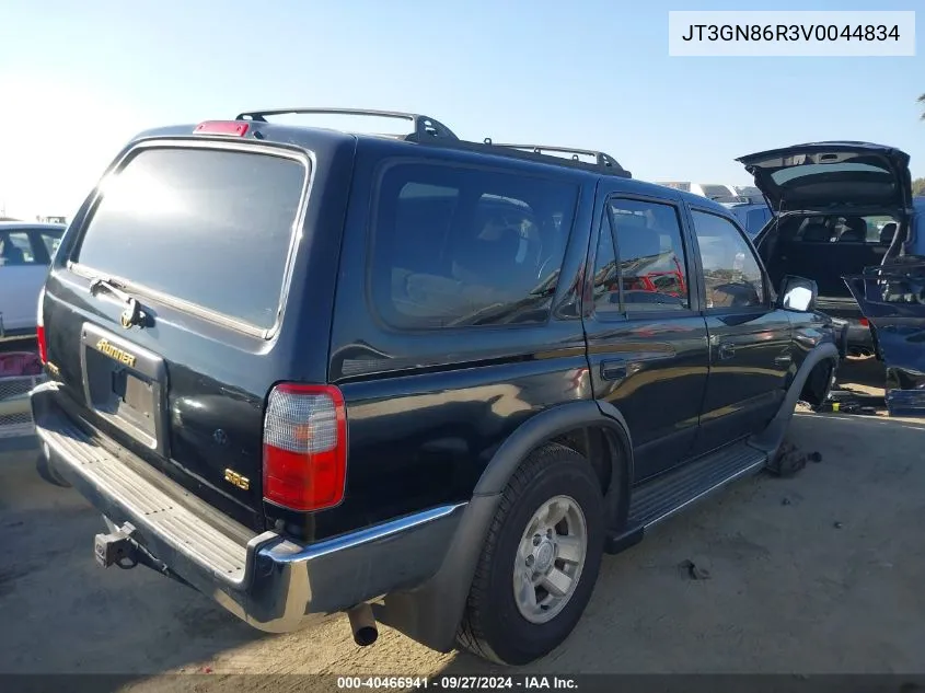 1997 Toyota 4Runner Sr5 V6 VIN: JT3GN86R3V0044834 Lot: 40466941