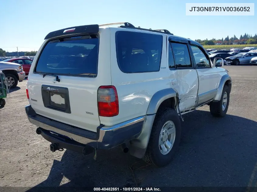 1997 Toyota 4Runner Limited VIN: JT3GN87R1V0036052 Lot: 40482851