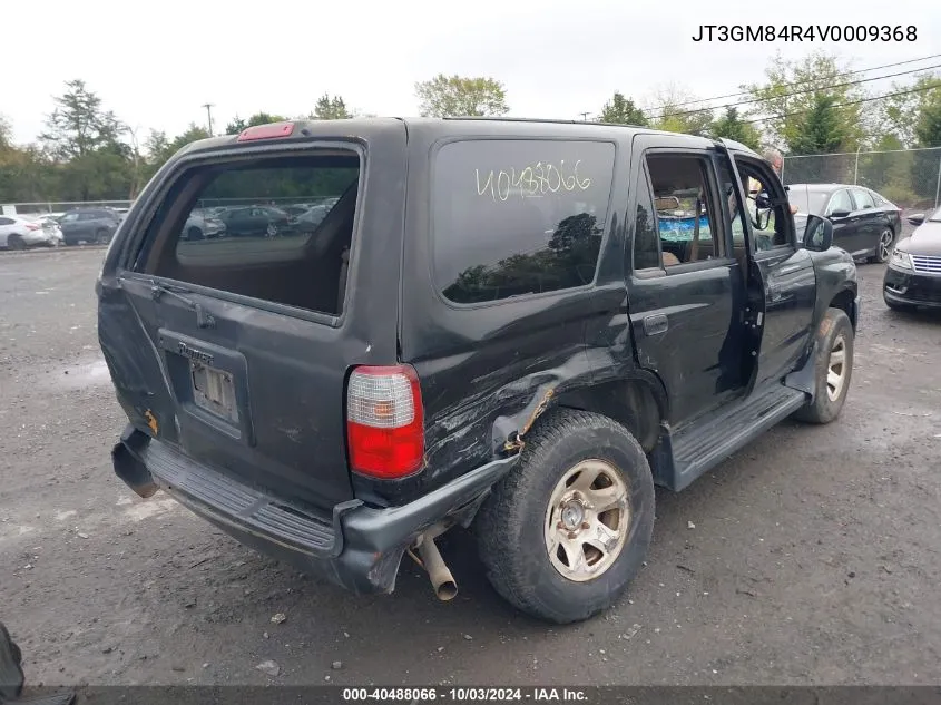 1997 Toyota 4Runner VIN: JT3GM84R4V0009368 Lot: 40488066