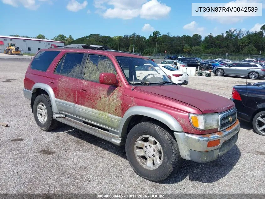 1997 Toyota 4Runner Sr5 V6 Limited VIN: JT3GN87R4V0042539 Lot: 40530445