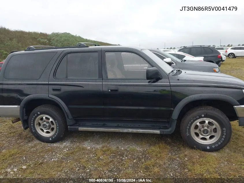 1997 Toyota 4Runner Sr5 V6 VIN: JT3GN86R5V0041479 Lot: 40536195