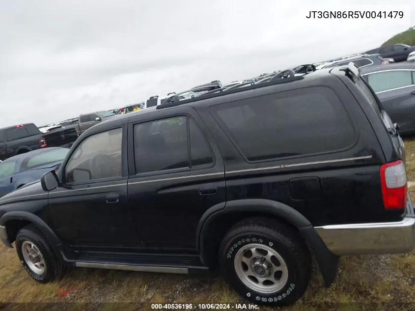 1997 Toyota 4Runner Sr5 V6 VIN: JT3GN86R5V0041479 Lot: 40536195