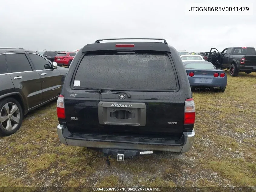 1997 Toyota 4Runner Sr5 V6 VIN: JT3GN86R5V0041479 Lot: 40536195