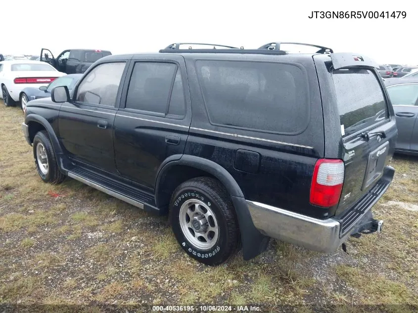 1997 Toyota 4Runner Sr5 V6 VIN: JT3GN86R5V0041479 Lot: 40536195