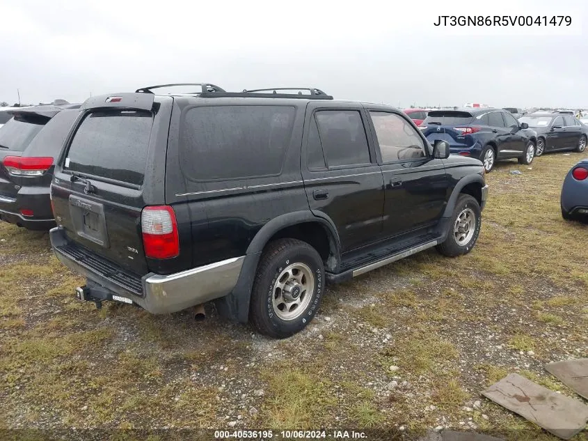 1997 Toyota 4Runner Sr5 V6 VIN: JT3GN86R5V0041479 Lot: 40536195