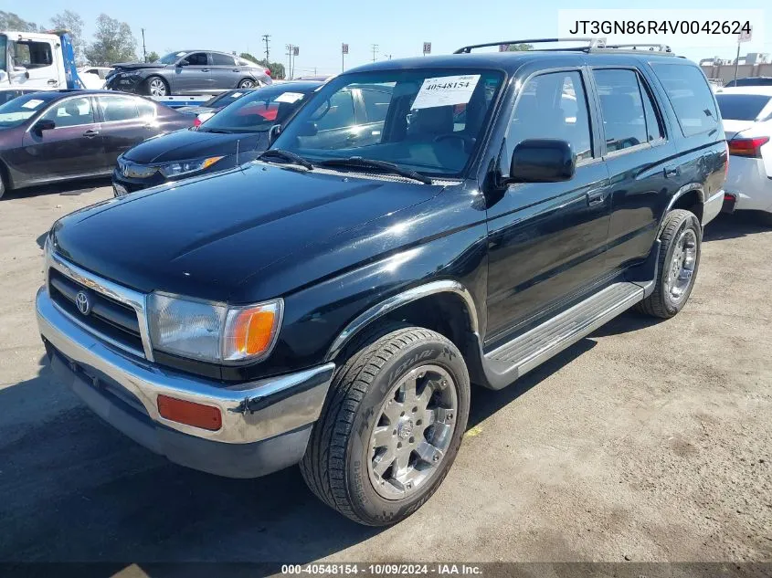 1997 Toyota 4Runner Sr5 V6 VIN: JT3GN86R4V0042624 Lot: 40548154