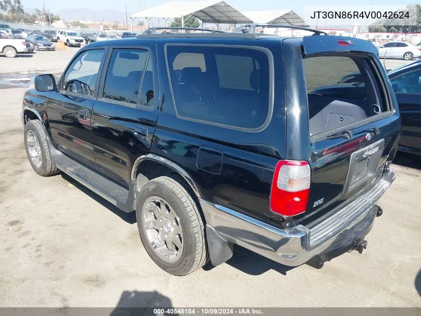 1997 Toyota 4Runner Sr5 V6 VIN: JT3GN86R4V0042624 Lot: 40548154