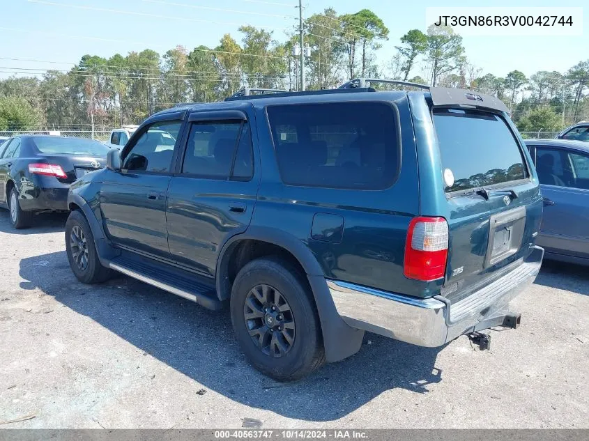 1997 Toyota 4Runner Sr5 VIN: JT3GN86R3V0042744 Lot: 40563747