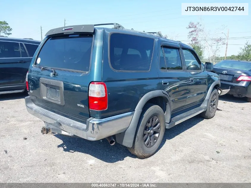 1997 Toyota 4Runner Sr5 VIN: JT3GN86R3V0042744 Lot: 40563747