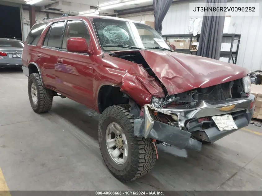 1997 Toyota 4Runner Sr5 V6 VIN: JT3HN86R2V0096282 Lot: 40588663