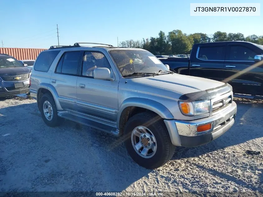 1997 Toyota 4Runner Sr5 V6 Limited VIN: JT3GN87R1V0027870 Lot: 40608282