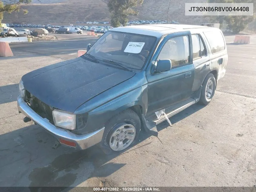 1997 Toyota 4Runner Sr5 V6 VIN: JT3GN86R8V0044408 Lot: 40712882