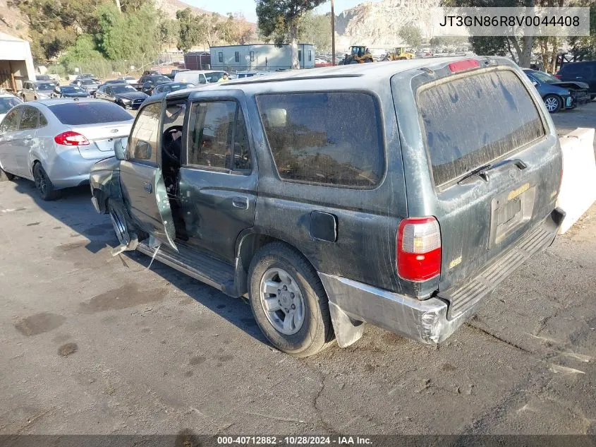 1997 Toyota 4Runner Sr5 V6 VIN: JT3GN86R8V0044408 Lot: 40712882