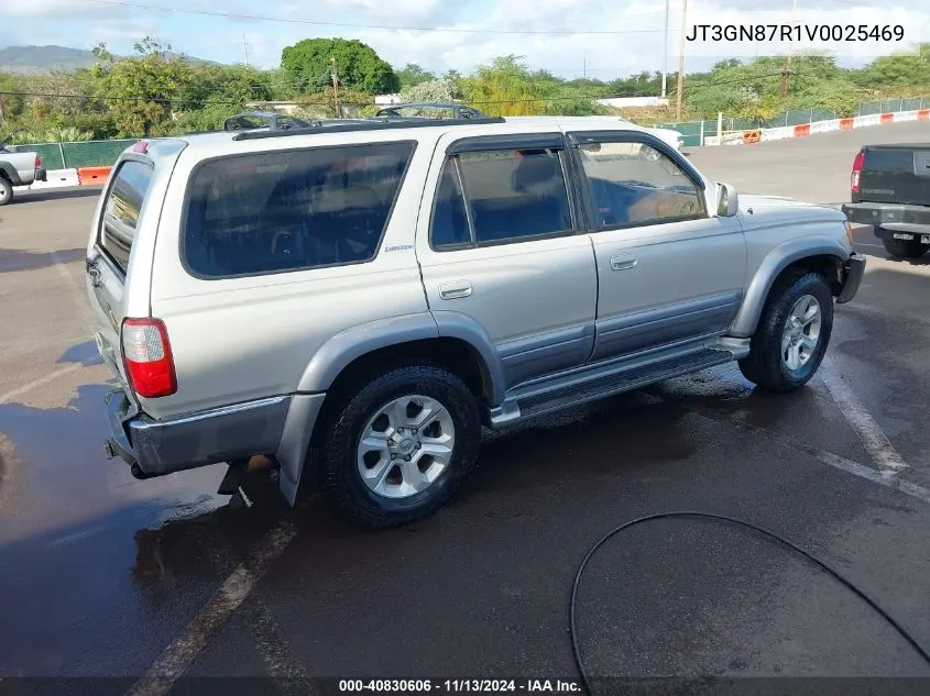 1997 Toyota 4Runner Sr5 V6 Limited VIN: JT3GN87R1V0025469 Lot: 40830606