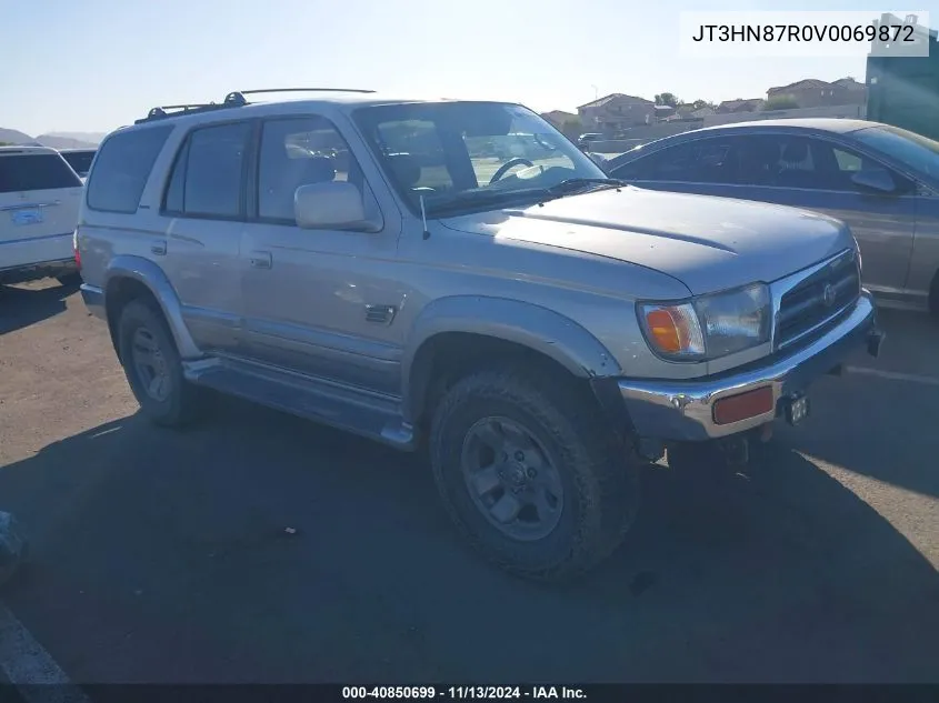 1997 Toyota 4Runner Sr5 V6 Limited VIN: JT3HN87R0V0069872 Lot: 40850699