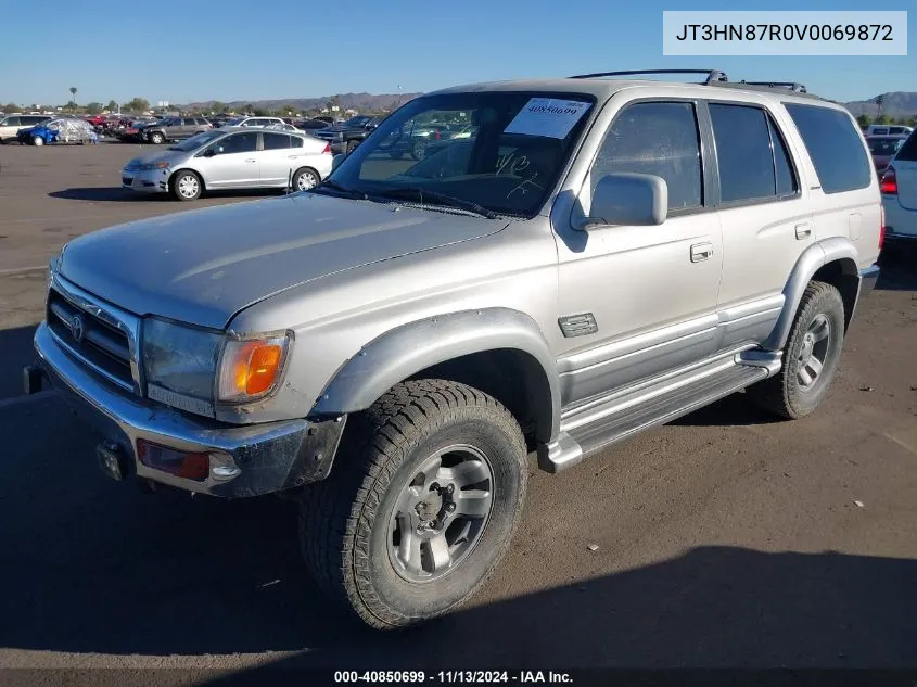 1997 Toyota 4Runner Sr5 V6 Limited VIN: JT3HN87R0V0069872 Lot: 40850699