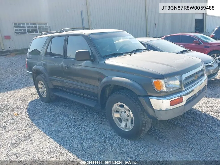 1998 Toyota 4Runner Sr5 V6 Limited VIN: JT3GN87R8W0059488 Lot: 39666611