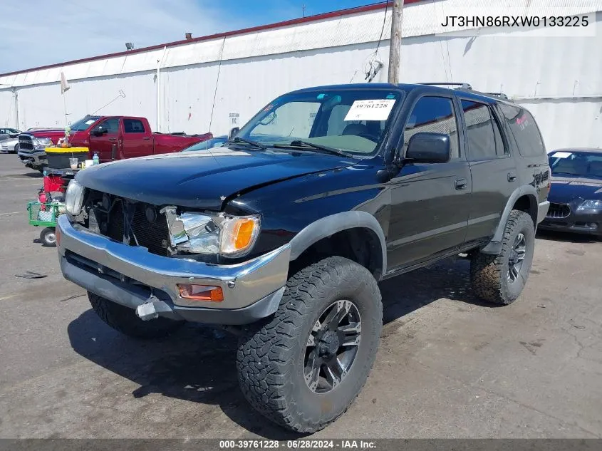 1998 Toyota 4Runner Sr5 V6 VIN: JT3HN86RXW0133225 Lot: 39761228