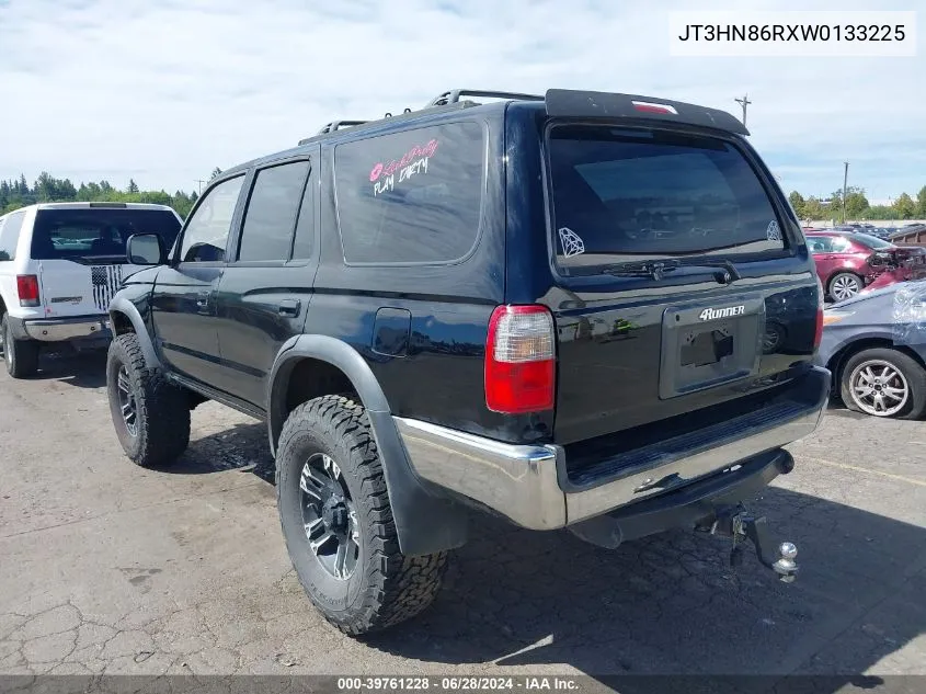 1998 Toyota 4Runner Sr5 V6 VIN: JT3HN86RXW0133225 Lot: 39761228