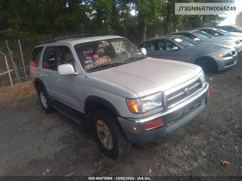 JT3GN86R7W0065249 1998 Toyota 4Runner Sr5 V6