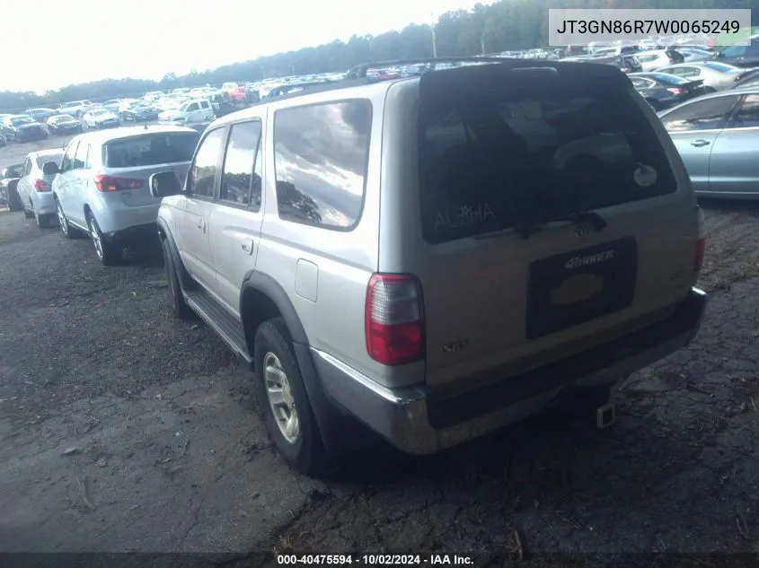 JT3GN86R7W0065249 1998 Toyota 4Runner Sr5 V6