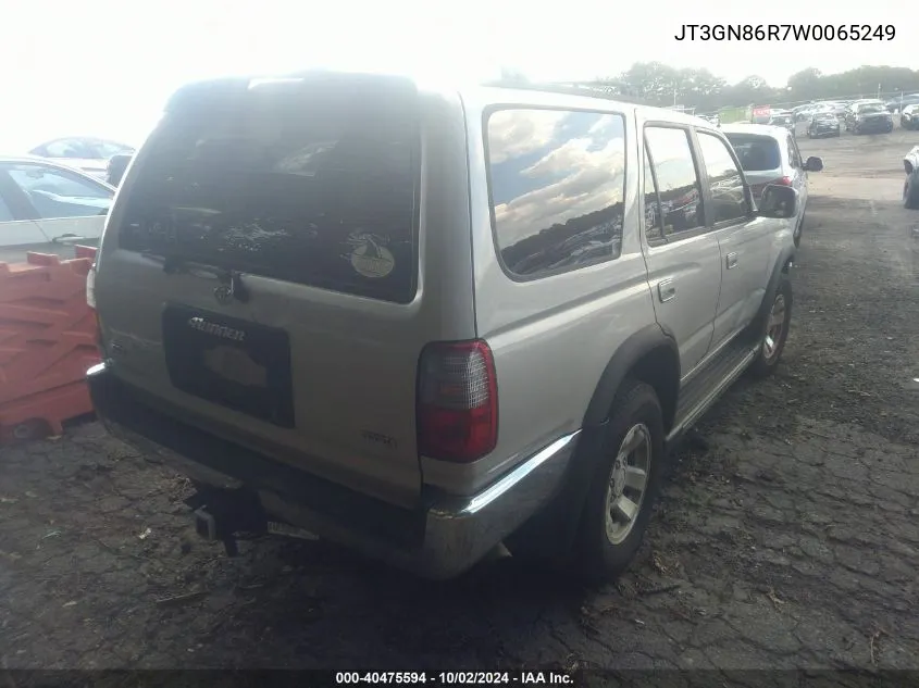 JT3GN86R7W0065249 1998 Toyota 4Runner Sr5 V6