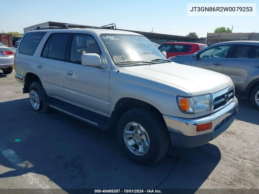 1998 Toyota 4Runner Sr5 V6 VIN: JT3GN86R2W0079253 Lot: 40495307