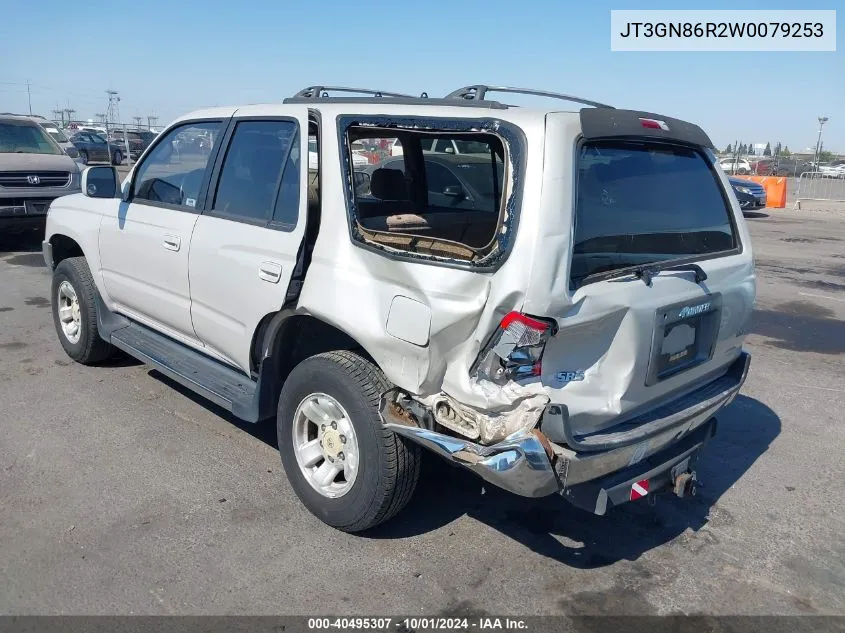 1998 Toyota 4Runner Sr5 V6 VIN: JT3GN86R2W0079253 Lot: 40495307