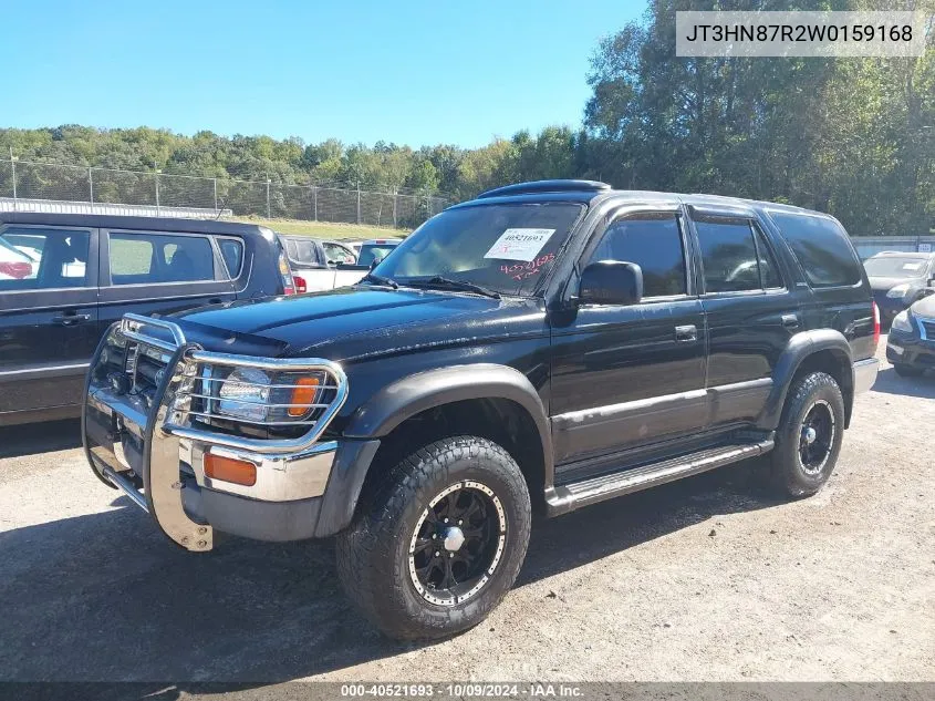 1998 Toyota 4Runner Sr5 V6 Limited VIN: JT3HN87R2W0159168 Lot: 40521693