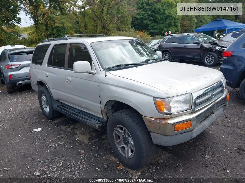 1998 Toyota 4Runner Sr5 VIN: JT3HN86R3W0147161 Lot: 40533880