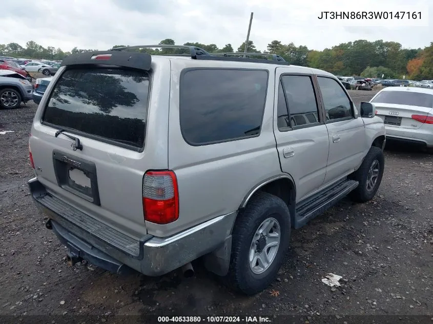 1998 Toyota 4Runner Sr5 VIN: JT3HN86R3W0147161 Lot: 40533880