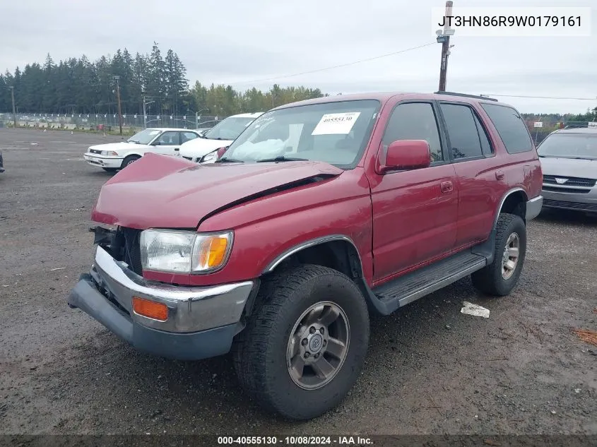 1998 Toyota 4Runner Sr5 VIN: JT3HN86R9W0179161 Lot: 40555130