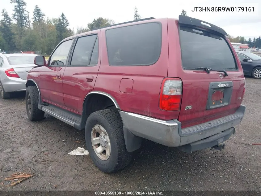 1998 Toyota 4Runner Sr5 VIN: JT3HN86R9W0179161 Lot: 40555130