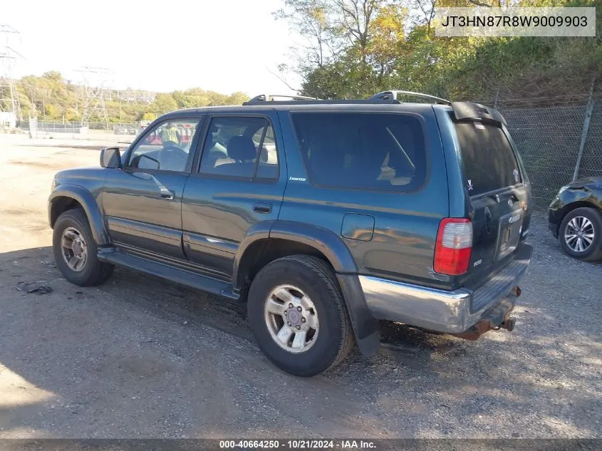 1998 Toyota 4Runner Sr5 V6 Limited VIN: JT3HN87R8W9009903 Lot: 40664250