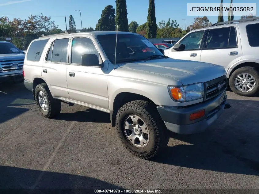 1998 Toyota 4Runner VIN: JT3GM84R4W0035082 Lot: 40714973