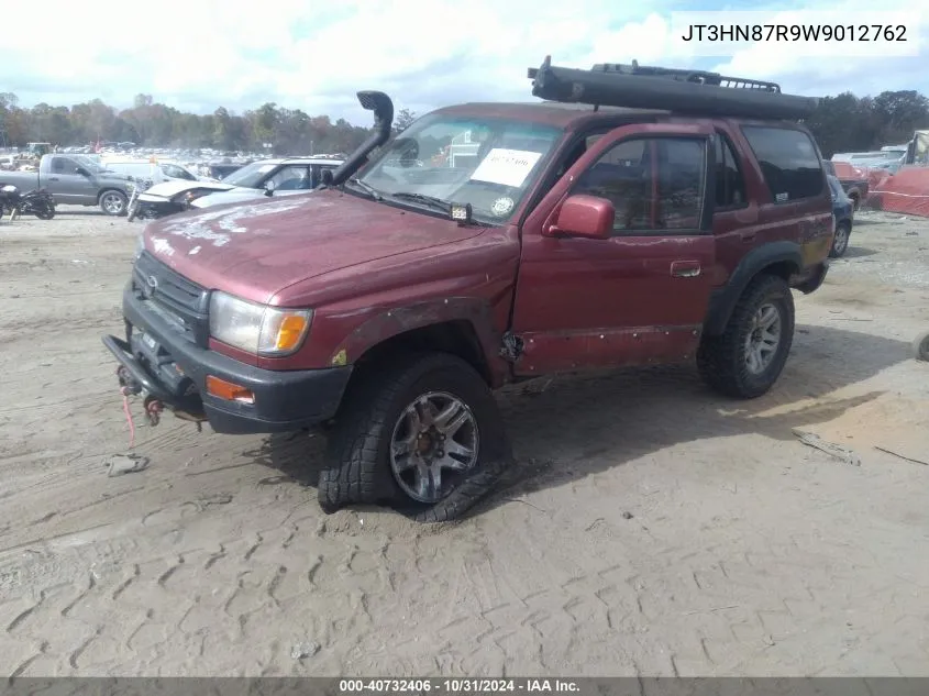 1998 Toyota 4Runner Sr5 V6 Limited VIN: JT3HN87R9W9012762 Lot: 40732406