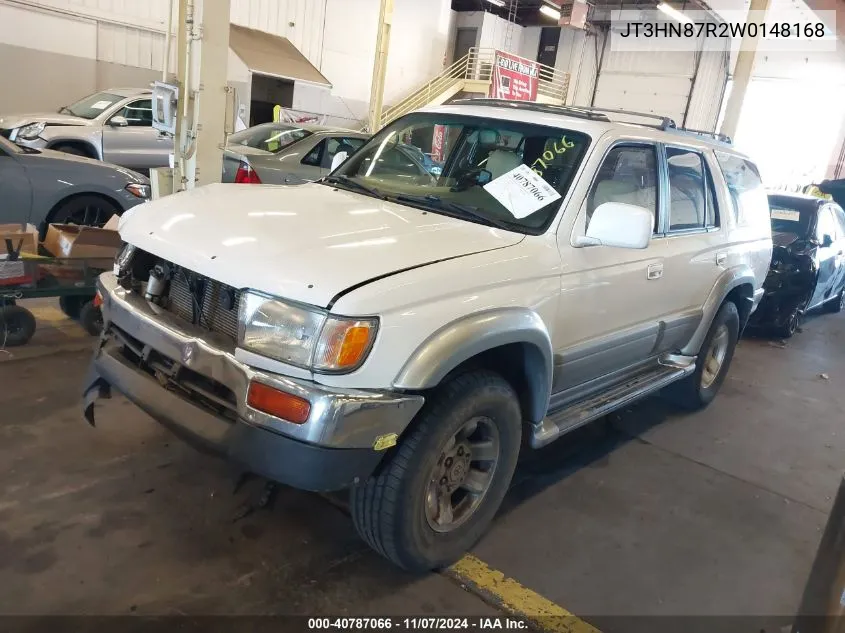 1998 Toyota 4Runner Sr5 V6 Limited VIN: JT3HN87R2W0148168 Lot: 40787066