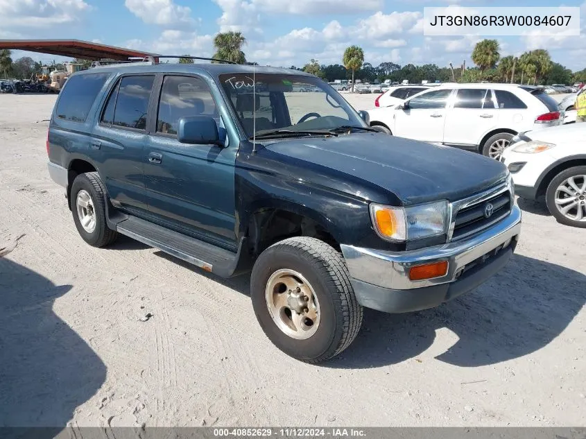 1998 Toyota 4Runner Sr5 V6 VIN: JT3GN86R3W0084607 Lot: 40852629