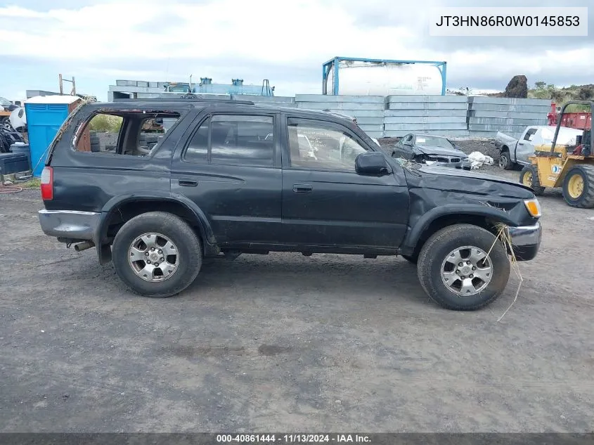 1998 Toyota 4Runner Sr5 V6 VIN: JT3HN86R0W0145853 Lot: 40861444