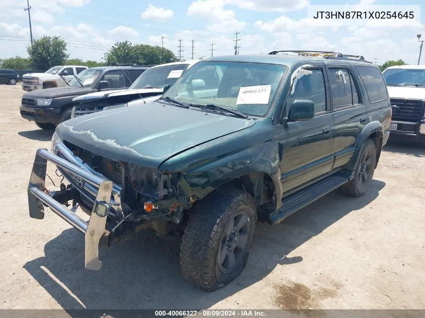 1999 Toyota 4Runner Limited V6 VIN: JT3HN87R1X0254645 Lot: 40066327