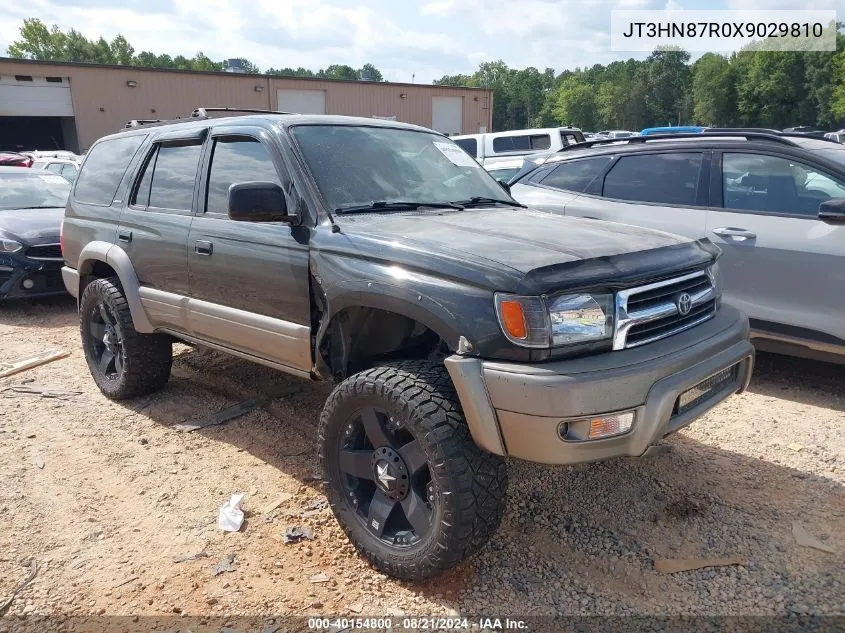 1999 Toyota 4Runner Limited V6 VIN: JT3HN87R0X9029810 Lot: 40154800